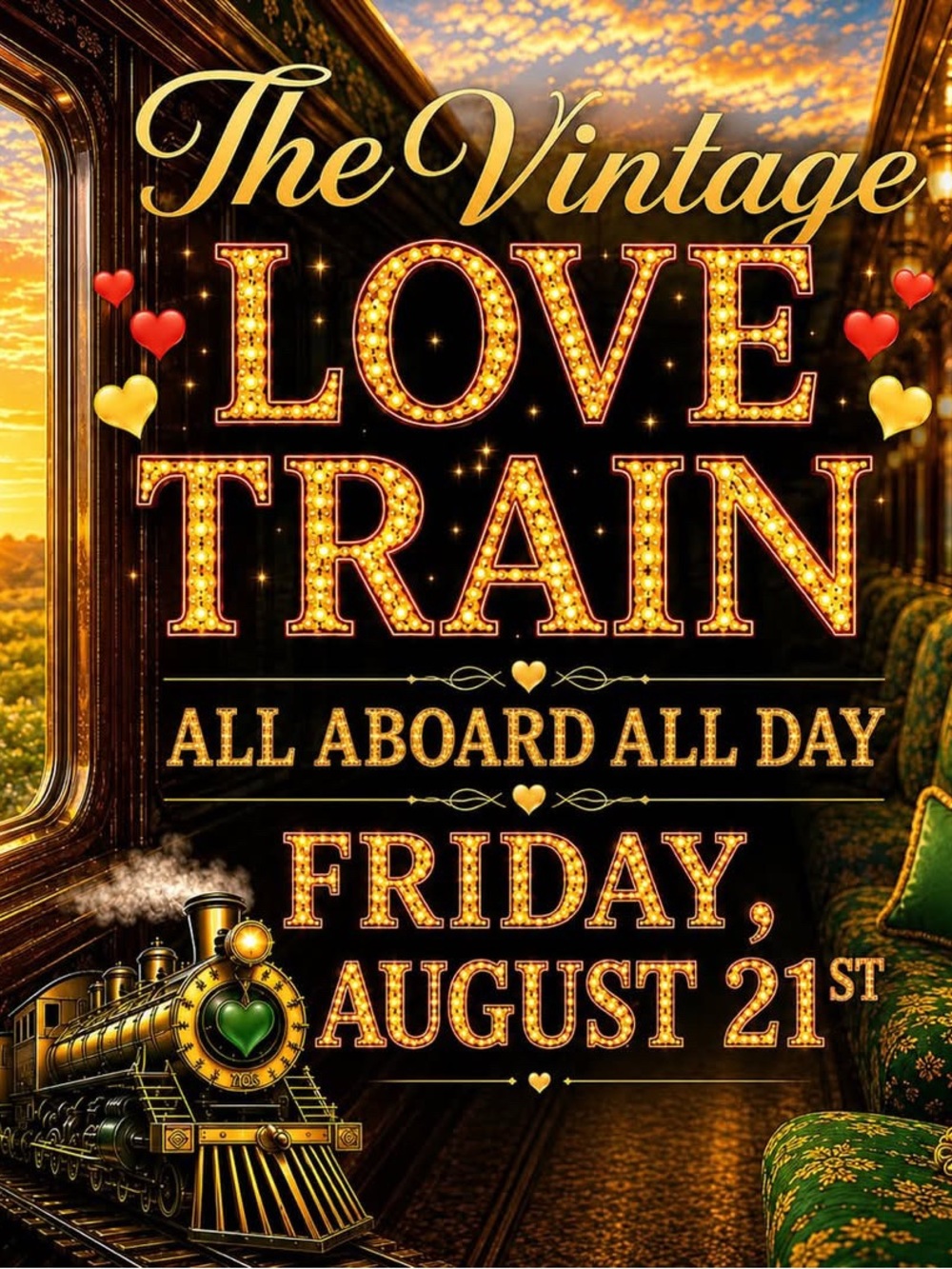 The Vintage Love Train  7/21/2026